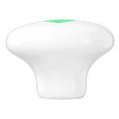 Herz ♥ Heart ♥ Herzen ♥ Hearts retro Keramikknauf (Seitenansicht)