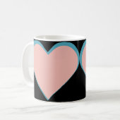 Herz ♥ Heart Kaffeetasse (Vorderseite Links)