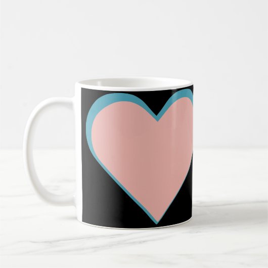 Herz ♥ Heart Kaffeetasse (Links)