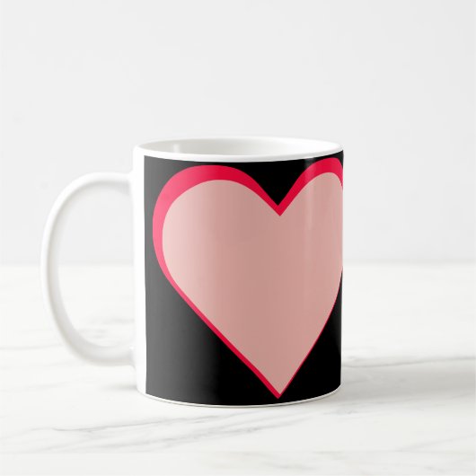 Herz ♥ Heart Kaffeetasse (Links)