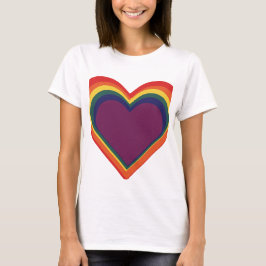 Herz ♥ Heart – Rainbow Colors – Regenbogenfarben T-Shirt