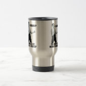 Herz - heben Sie Gewichte schneller an - übermäßig Reisebecher (Mittel)