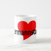 Herz Hermannstadt Kaffeetasse (Mittel)