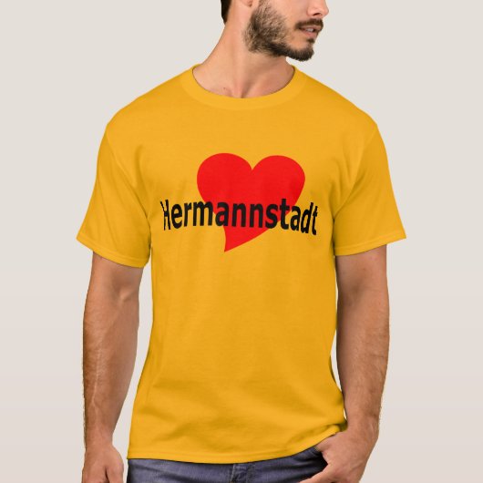 Herz Hermannstadt T-Shirt (Vorderseite)