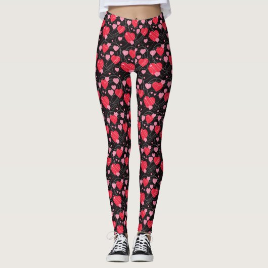 Herz, Herz Leggings (Vorderseite)