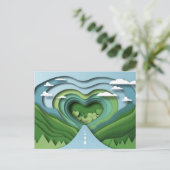 Herz Highway Postcard Postkarte (Stehend Vorderseite)