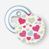 Herz-Hintergrund Flaschenöffner (Vorderseite)