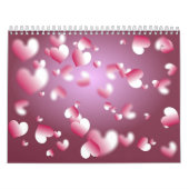 Herz-Hintergrund Kalender (Titelbild)