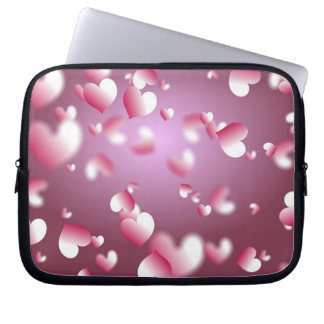Herz-Hintergrund Laptopschutzhülle