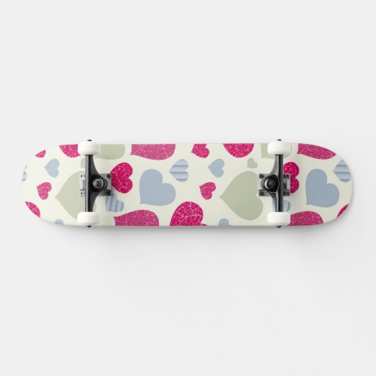 Herz-Hintergrund Skateboard (Horizontal)