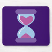 Herz Hourglass Mousepad (Vorne)