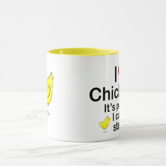 (Herz-) Hühner I Tasse (Zentrum)