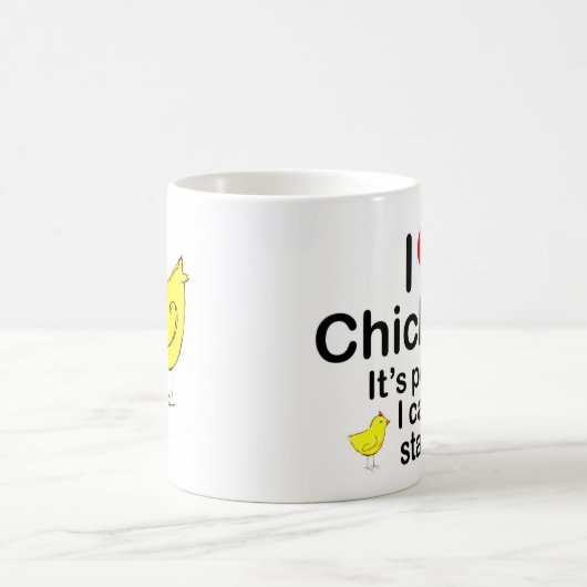 (Herz-) Hühner I Tasse (Mittel)