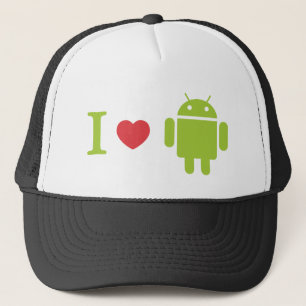 Herz I Android Truckerkappe