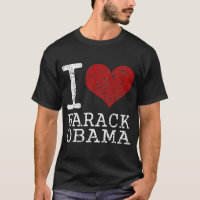 Herz I Barack Obama T-Shirt