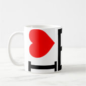 Herz I BC Kaffeetasse (Links)
