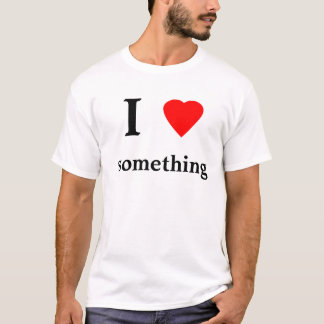 Herz, I, etwas T-Shirt