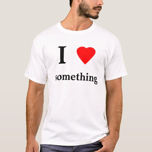 Herz, I, etwas T-Shirt (Vorderseite)