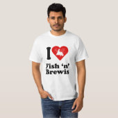 Herz I Fische n Brewis T-Shirt (Vorne ganz)