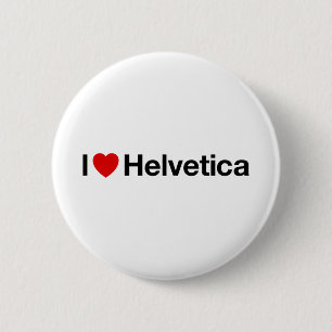 Herz I Helvetica Button