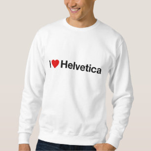 Herz I Helvetica Sweatshirt