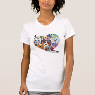 Herz I Hunde T-Shirt