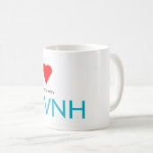 Herz I jemand mit der PVNH Kaffee-Tasse Kaffeetasse (VorderseiteRechts)