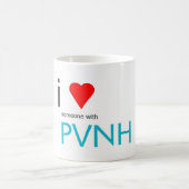 Herz I jemand mit der PVNH Kaffee-Tasse Kaffeetasse (Mittel)