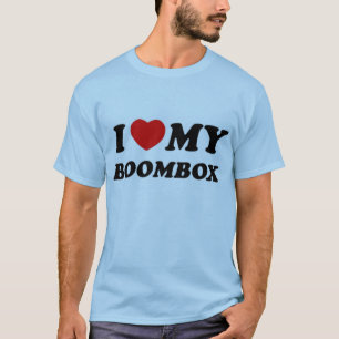 Herz I mein boombox T-Shirt