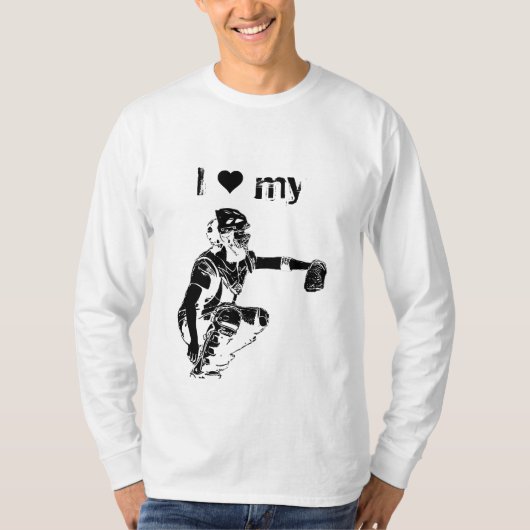 Herz I mein Fänger T-Shirt (Vorderseite)