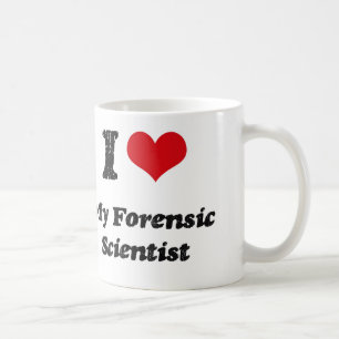 Herz I mein gerichtlicher Wissenschaftler Kaffeetasse