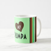 Herz I mein Grumpa Kaffeetasse (VorderseiteRechts)