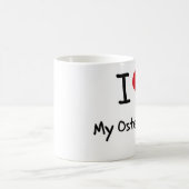 Herz I mein Osteopath Kaffeetasse (Mittel)