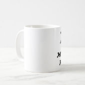 Herz I mein Rasenmäher Kaffeetasse (Vorderseite Links)