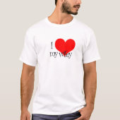 Herz I mein Wifey T-Shirt (Vorderseite)