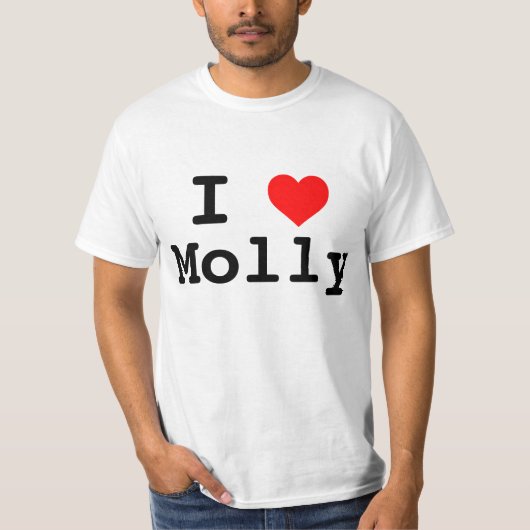Herz I Molly T-Shirt (Vorderseite)
