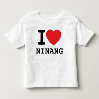 Herz I ninang Kleinkind T-shirt