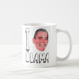 Herz I Obama-Tasse Kaffeetasse