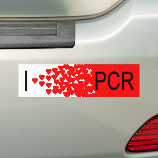 Herz I PCR Autoaufkleber (Auf Auto)