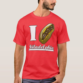 Herz I Philly Cheesesteaks-T - Shirt
