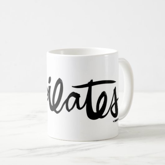 Herz I Pilates Tasse (VorderseiteRechts)