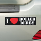 Herz I Rolle Derby Autoaufkleber (Auf Auto)