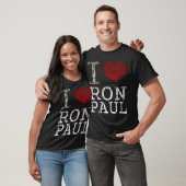 Herz I Ron Paul-T-Shirt T-Shirt (Unisex)