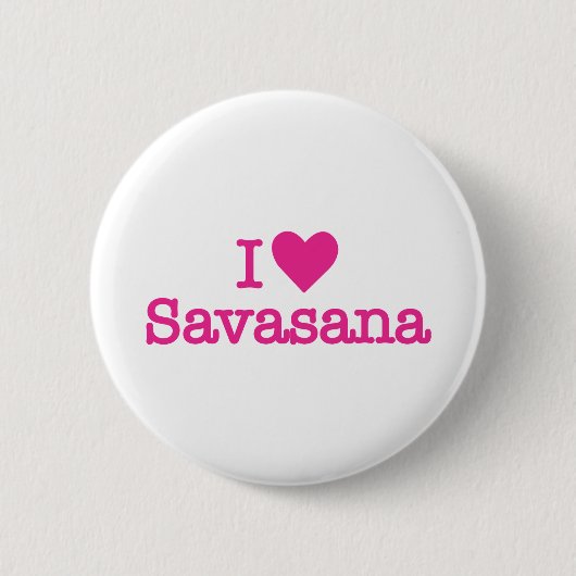 Herz I savasana Yoga-Leichen-Pose Button (Vorderseite)