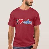 Herz I shaaark T - Shirt 2 (Vorderseite)