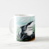 Herz I Sie Sharktopus Kaffeetasse (Vorderseite Links)