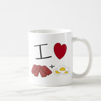 Herz I Spam-N-Eier Tasse