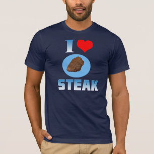 Herz I Steak-Shirt T-Shirt