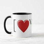 Herz I Vampire-Bill-Tassen Tasse (Links)