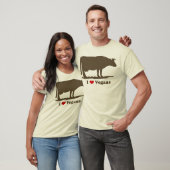Herz I Vegans T-Shirt (Unisex)